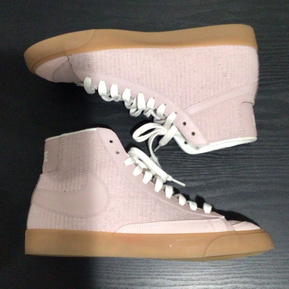 Nike Blazer Pink High-Top Sneakers | Size 11 | New and Unworn - Picture 2 of 5
